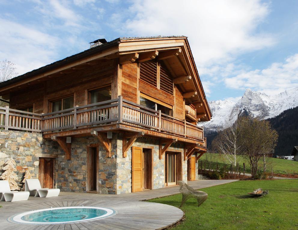 Chalet La Vigogne Et Spa Le Grand-Bornand Ngoại thất bức ảnh